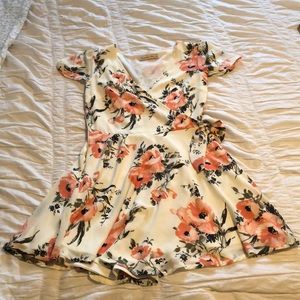 Abercrombie floral mini dress